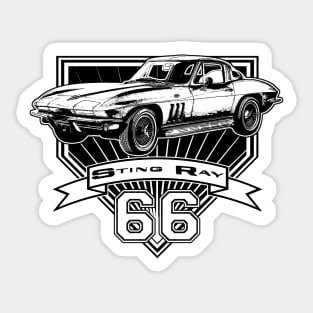 1966 Corvette Stingray Sticker